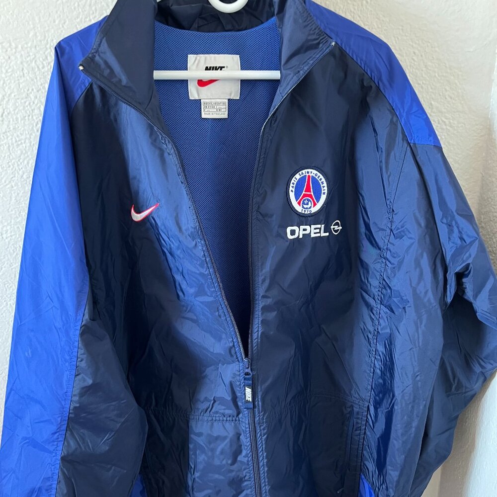 Men's Paris Saint-Germain [PSG] Full Zip Jacket